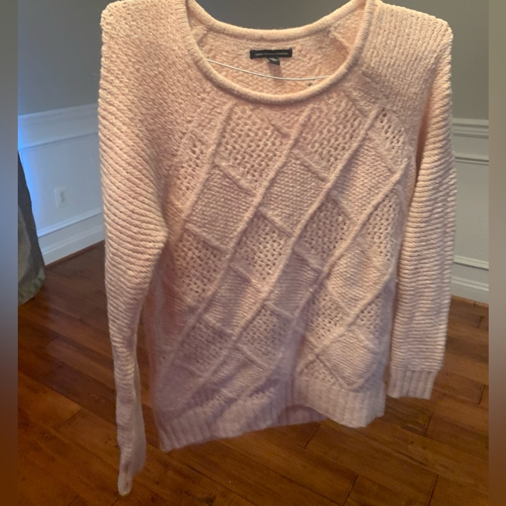 American eagle cream colored sweater
